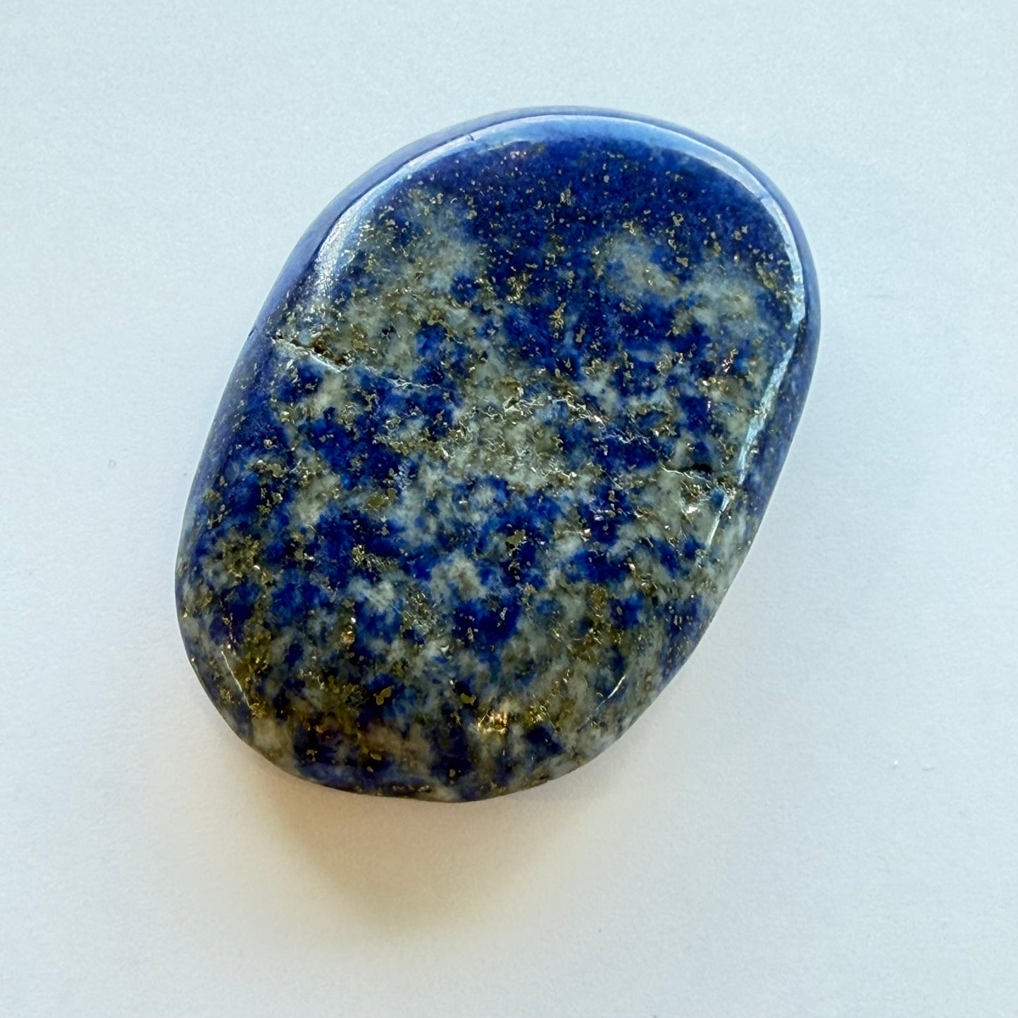 Galet plat Lapis-Lazuli d’Afghanistan