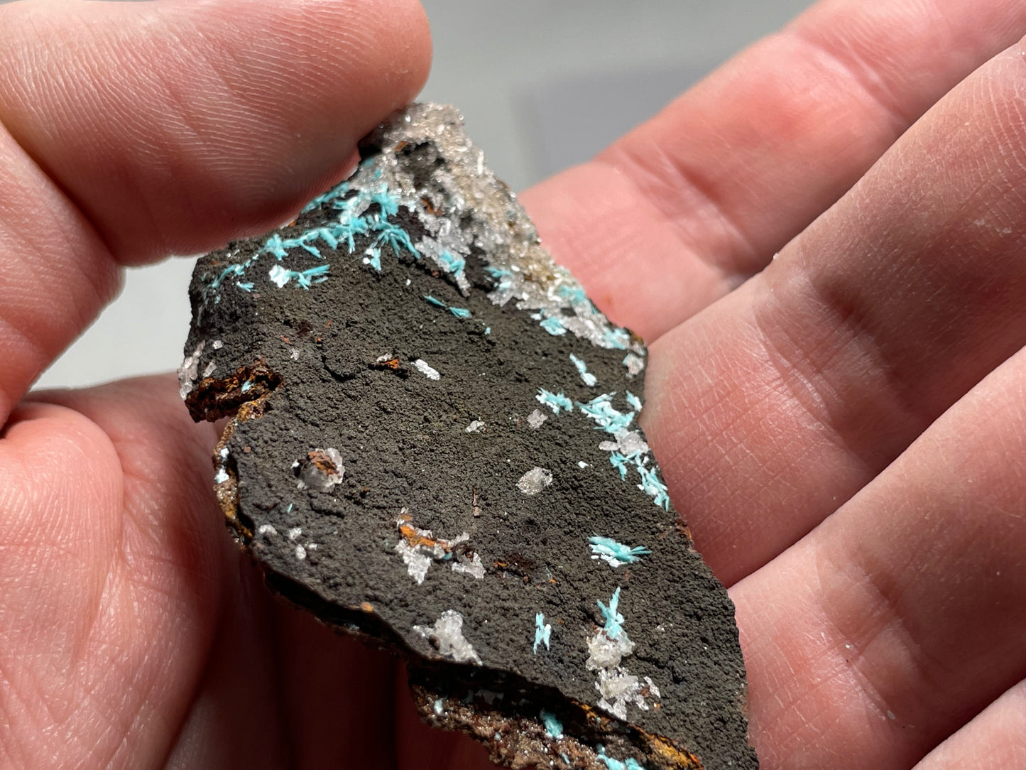 Aurichalcite, Mine Ojuela, Mexique