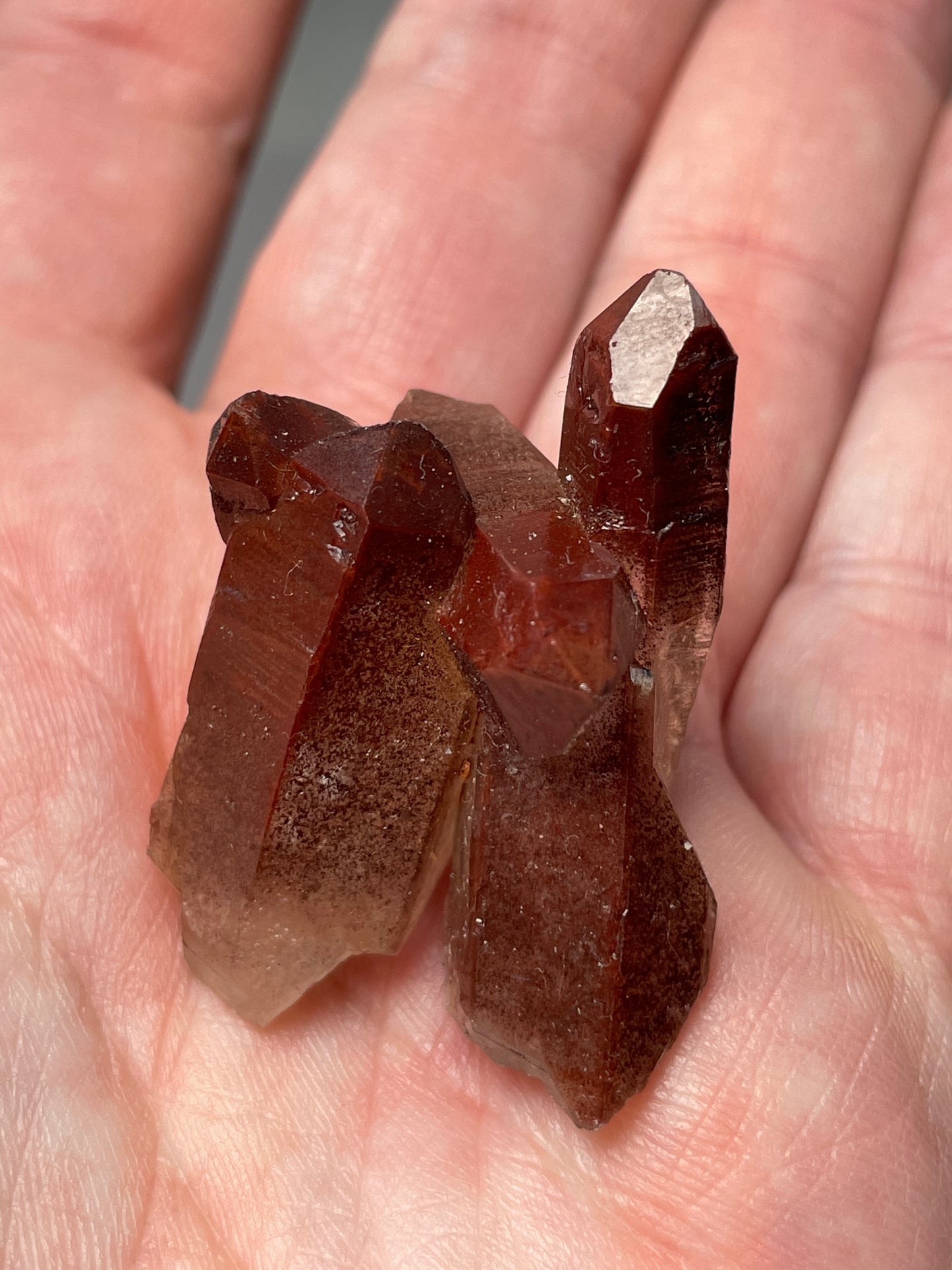 Quartz hématoïde, Tinejdad, Maroc