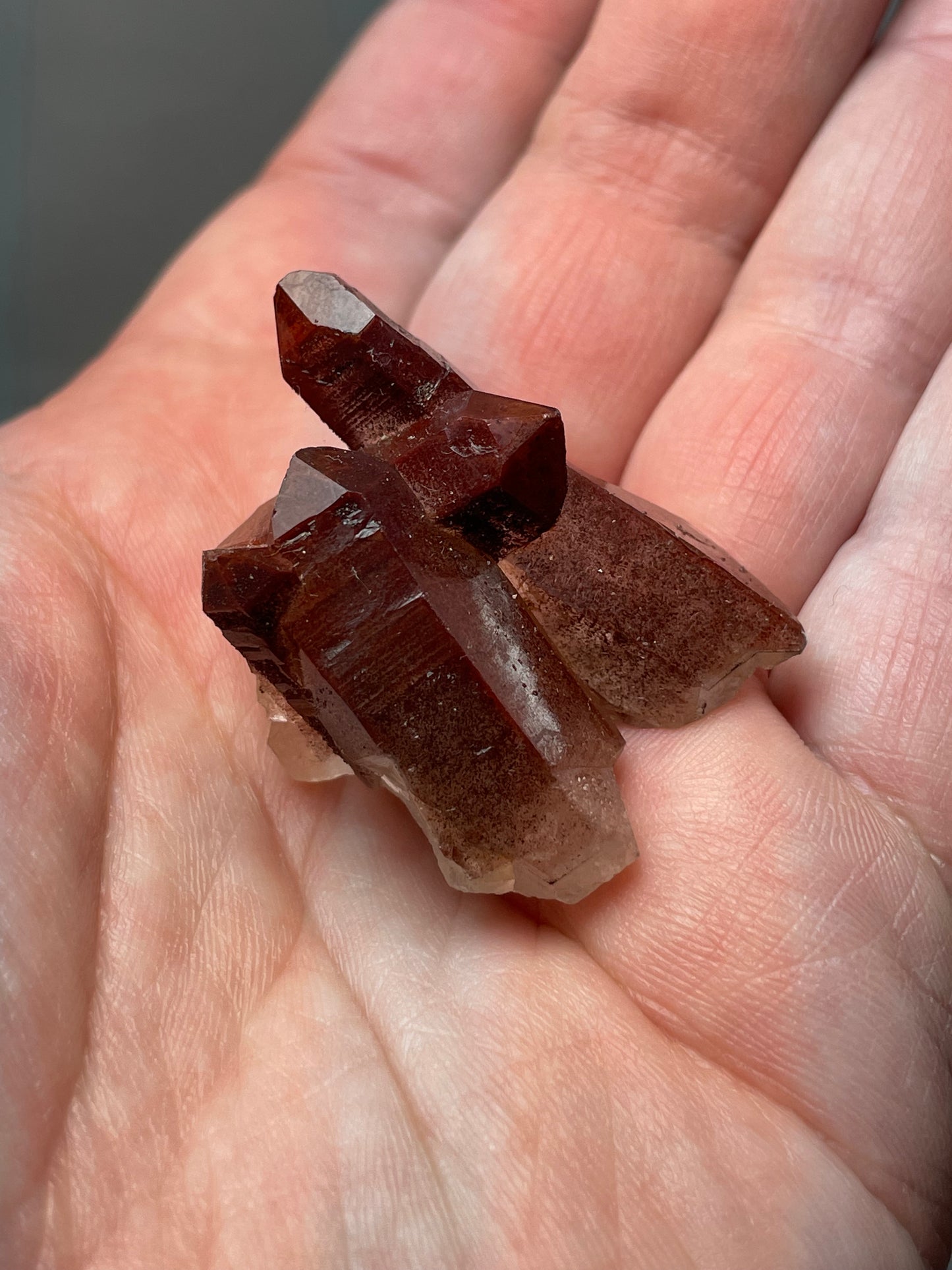 Quartz hématoïde, Tinejdad, Maroc