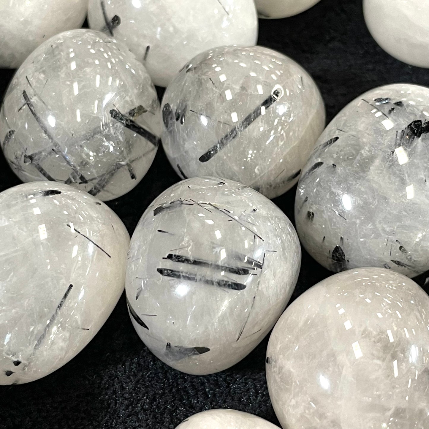 Quartz avec Tourmaline du Brésil