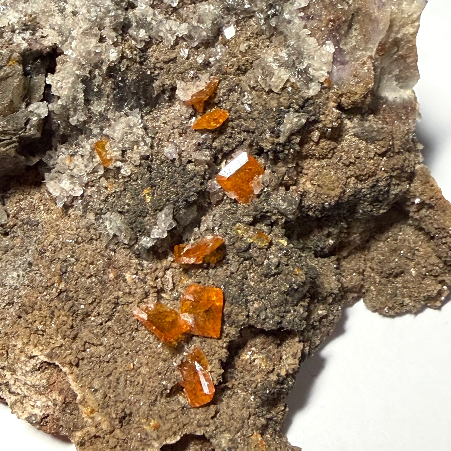 Wulfénite de Red Cloud, Arizona, USA