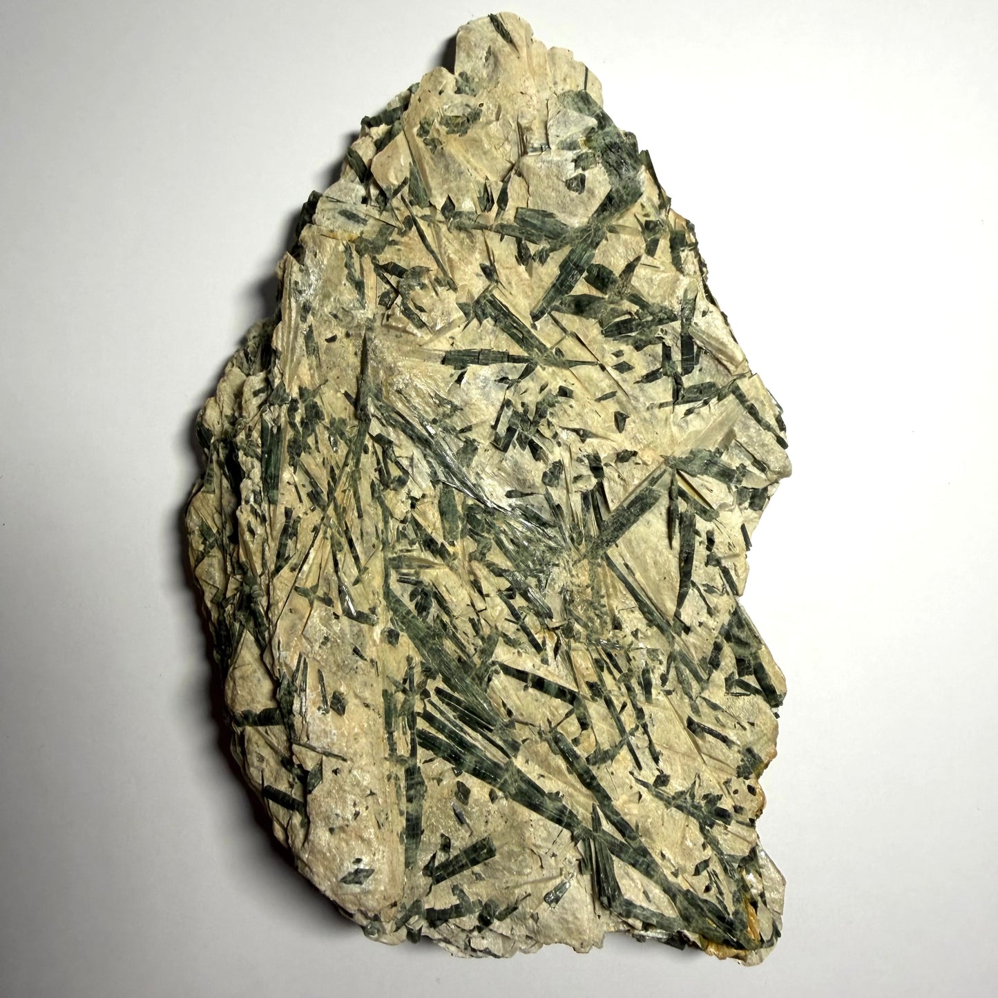 Actinolite, Zillertal, district de Schwaz, Tyrol Autrichien