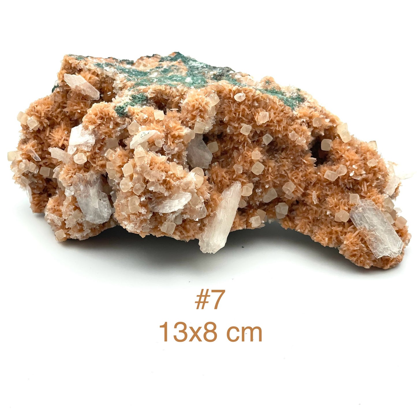 Heulandite, Stilbite et Calcite du Maharashtra, Inde