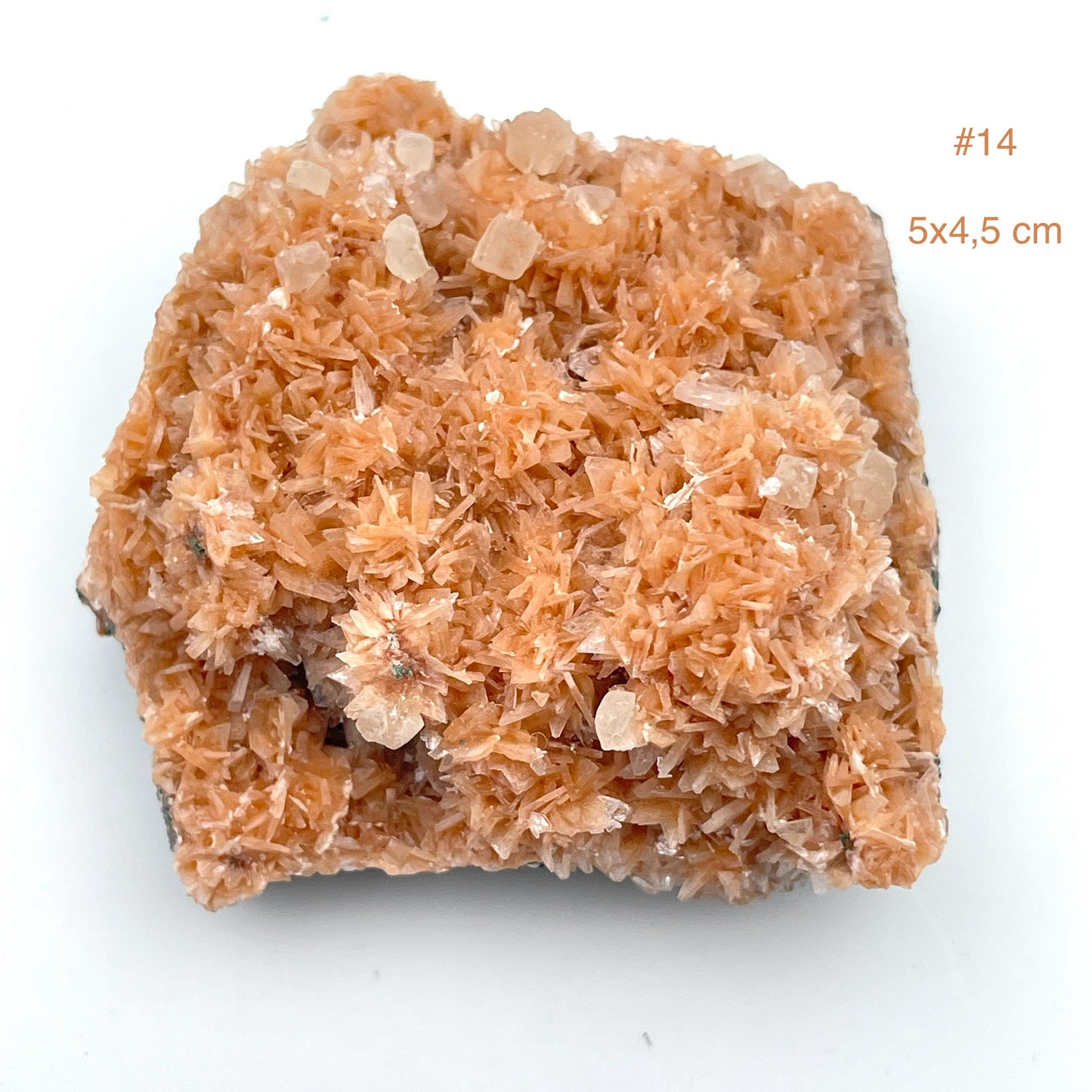 Heulandite, Stilbite et Calcite du Maharashtra, Inde