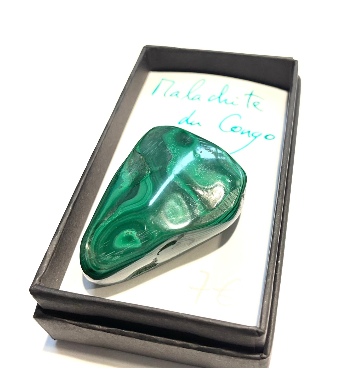 Malachite polie du Congo