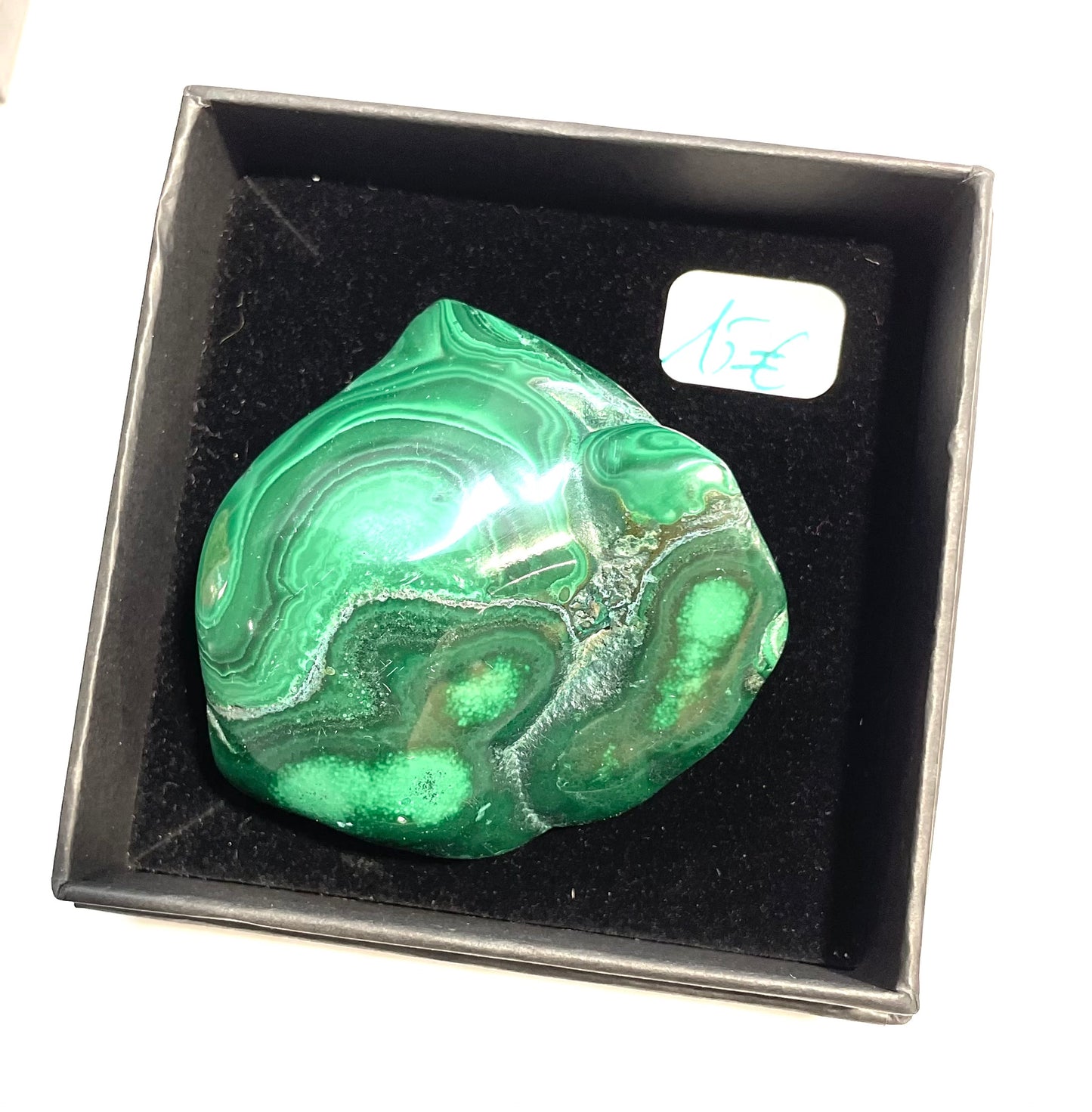 Malachite polie du Congo