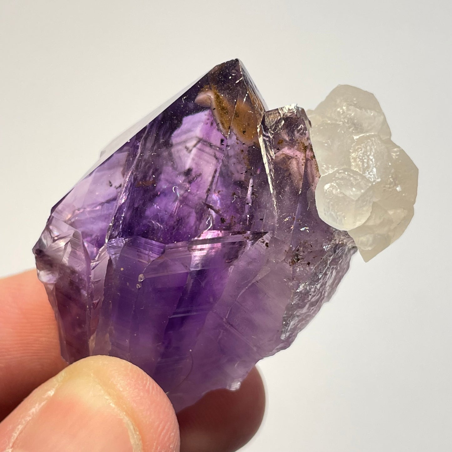 Améthyste et Calcite, Brésil
