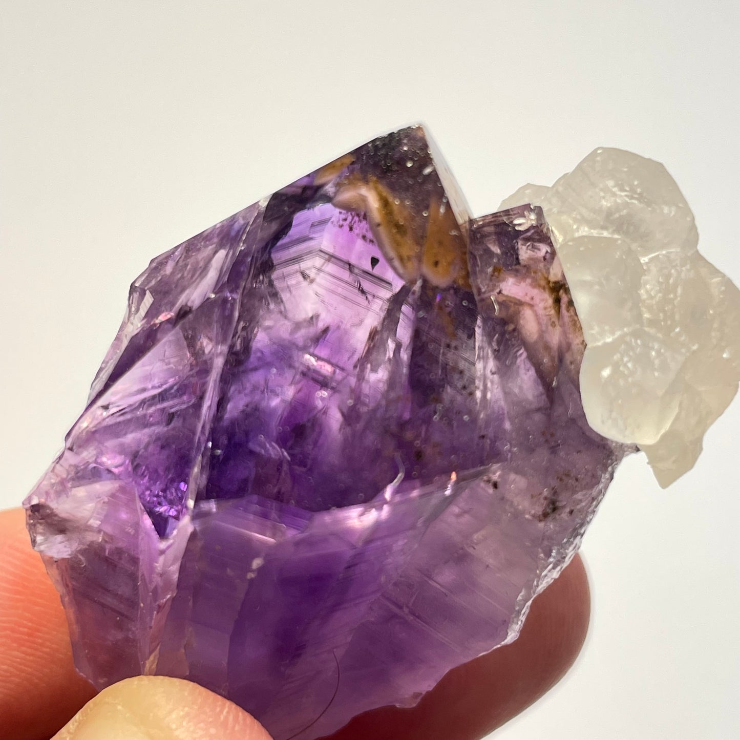 Améthyste et Calcite, Brésil
