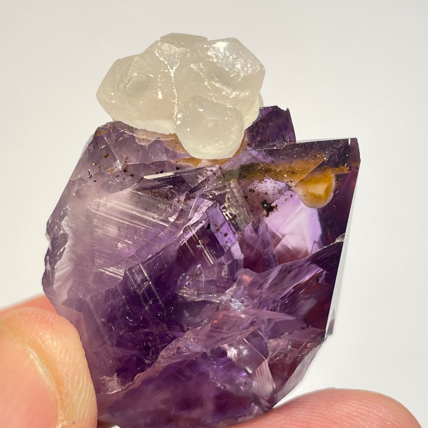 Améthyste et Calcite, Brésil
