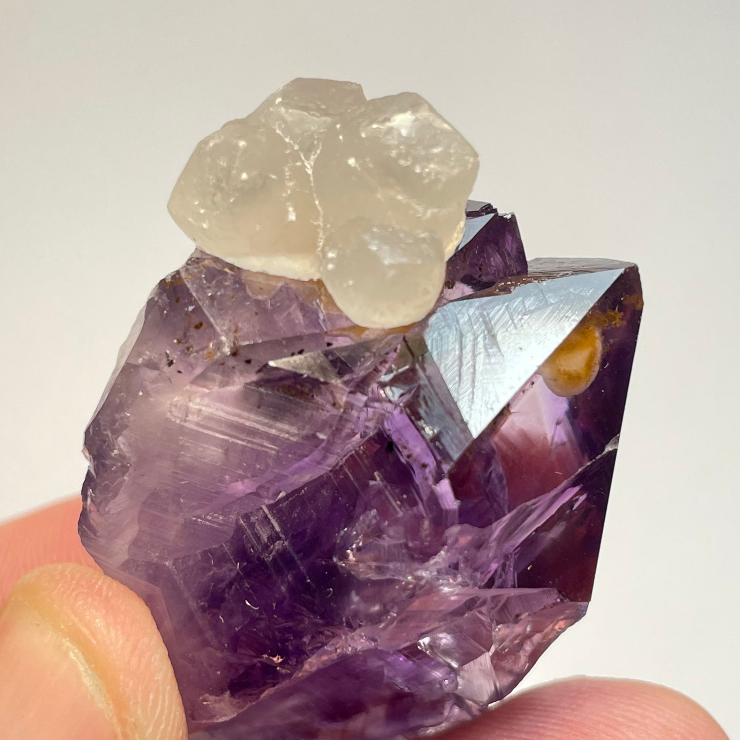 Améthyste et Calcite, Brésil