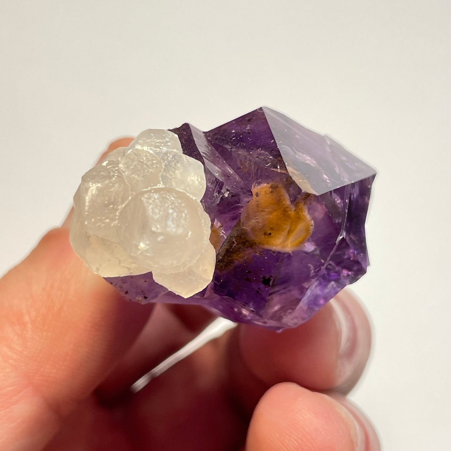 Améthyste et Calcite, Brésil