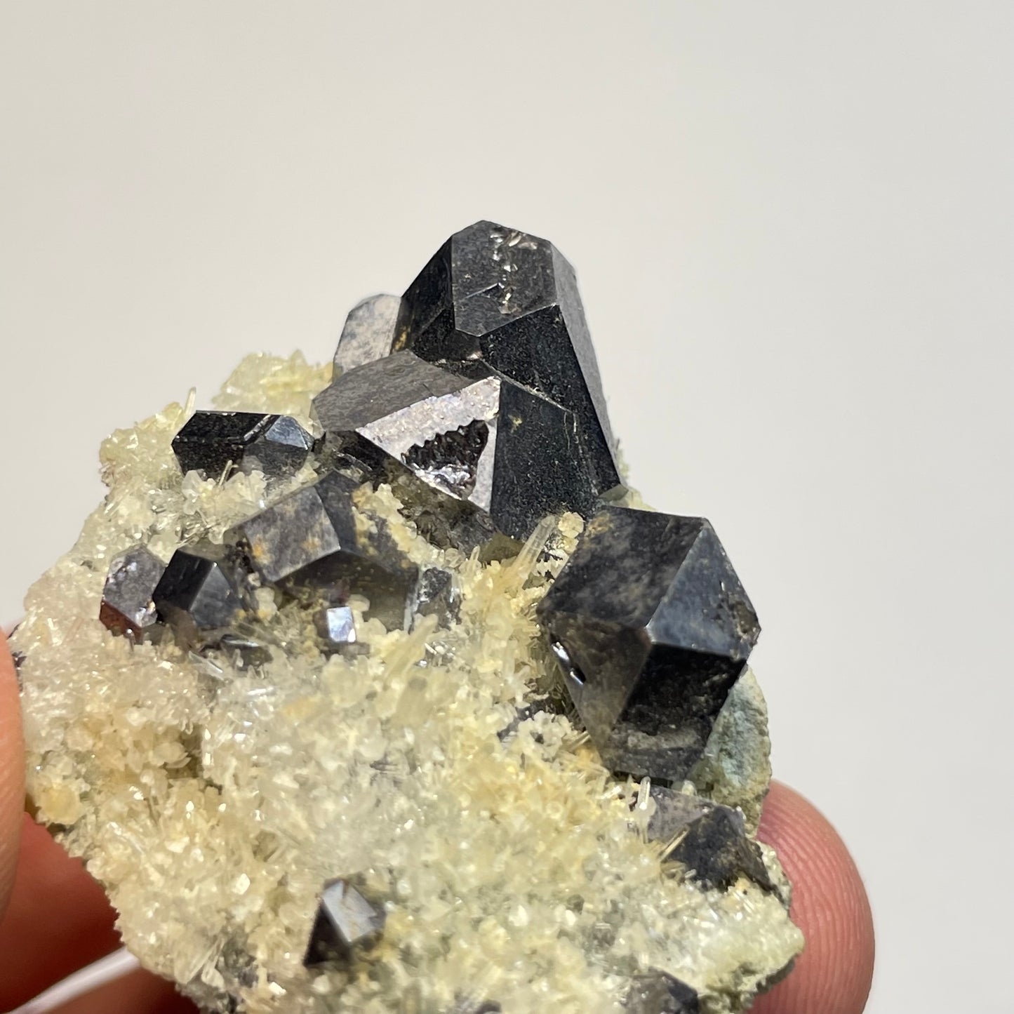 Galène sur Quartz, mine de Krushev Dol, district de Madan, Bulgarie