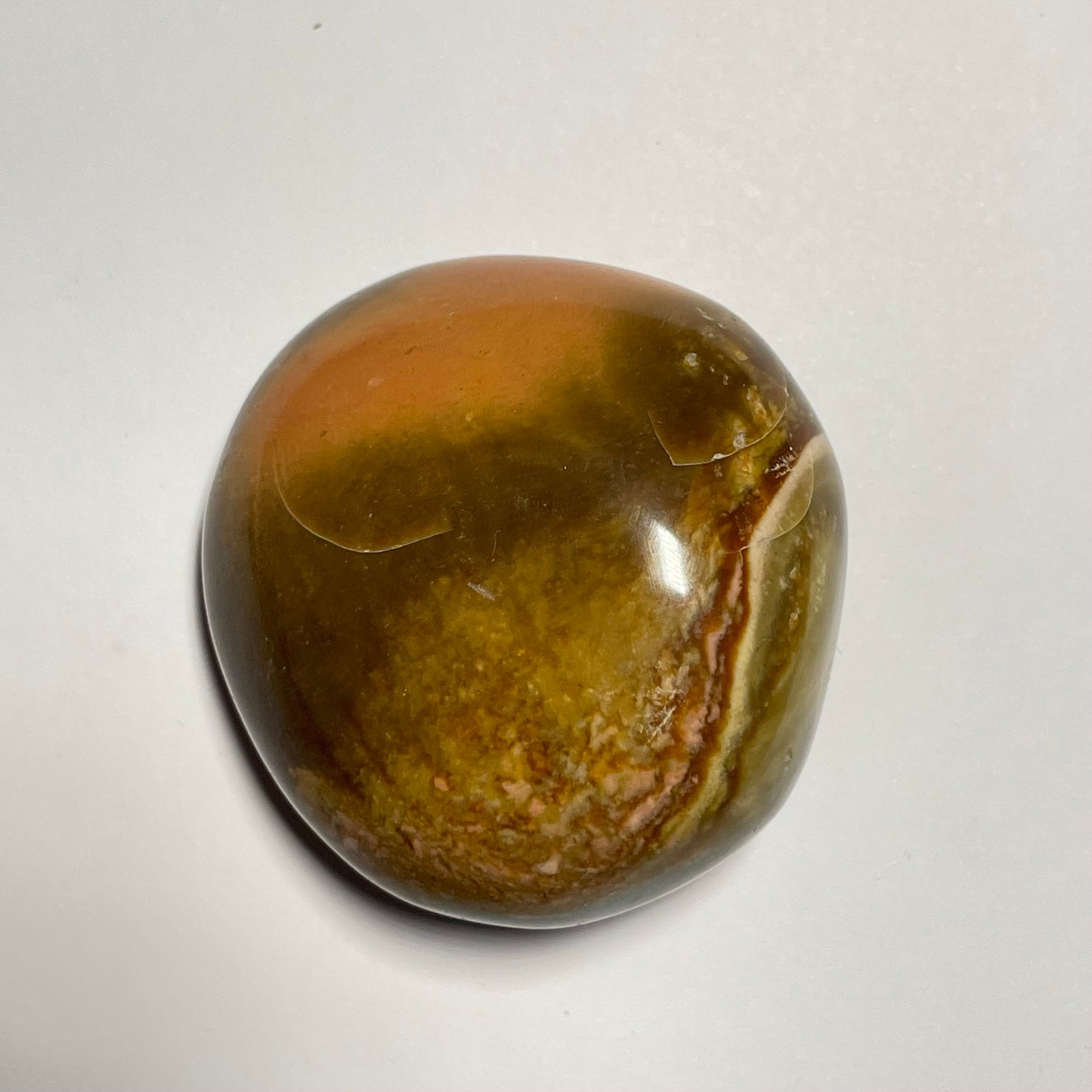 Jaspe Impérial de Madagascar, galet de grande taille