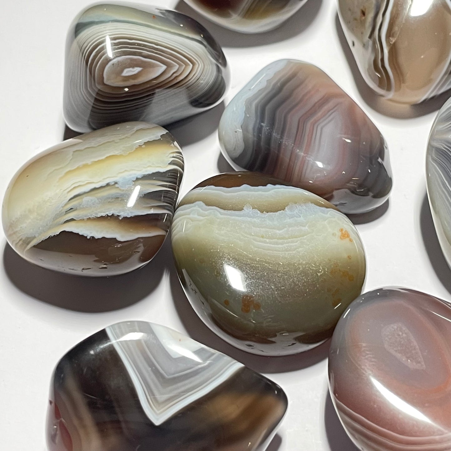 Agate zonée