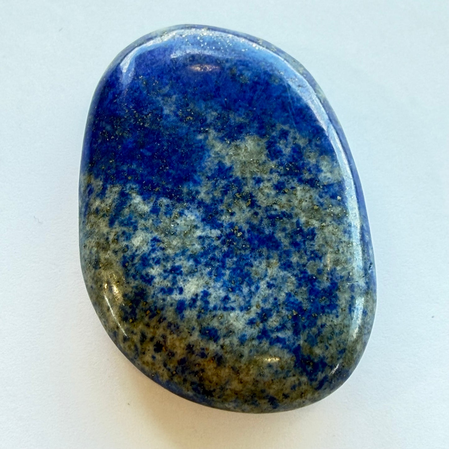 Galet plat Lapis-Lazuli d’Afghanistan