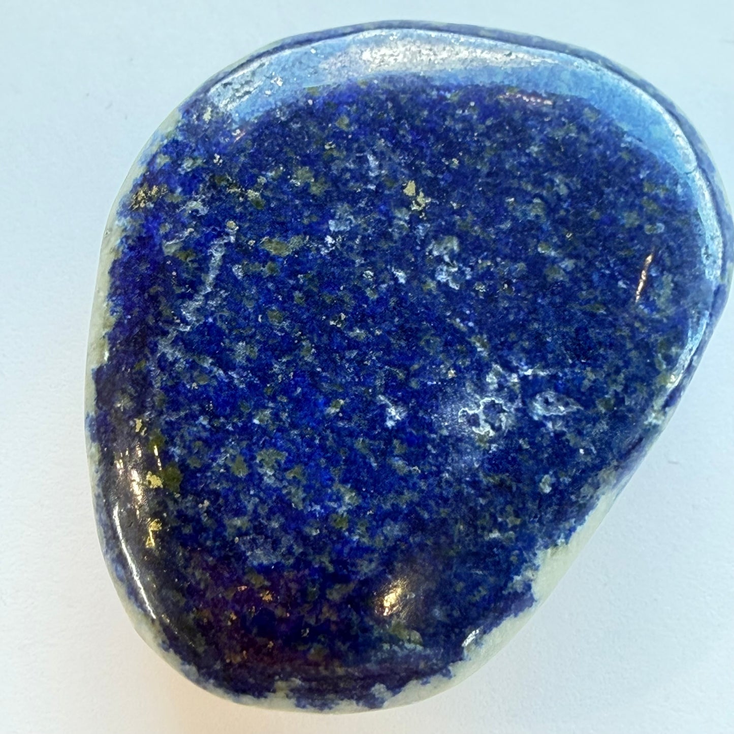Galet plat Lapis-Lazuli d’Afghanistan