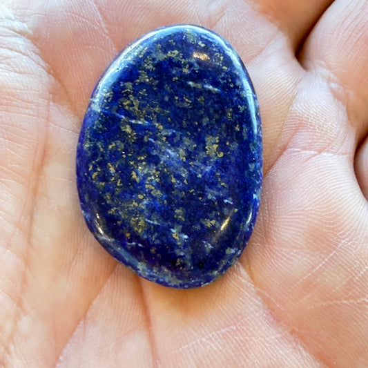 Galet plat Lapis-Lazuli d’Afghanistan