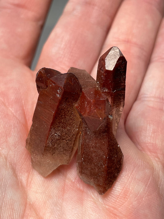 Quartz hématoïde, Tinejdad, Maroc