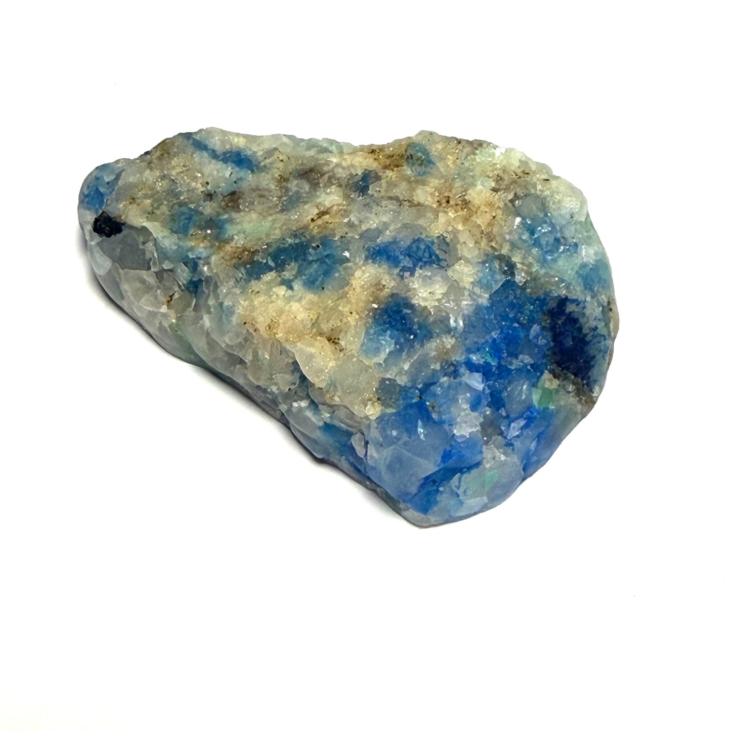 Fluorite et Azurite des Asturies, Espagne