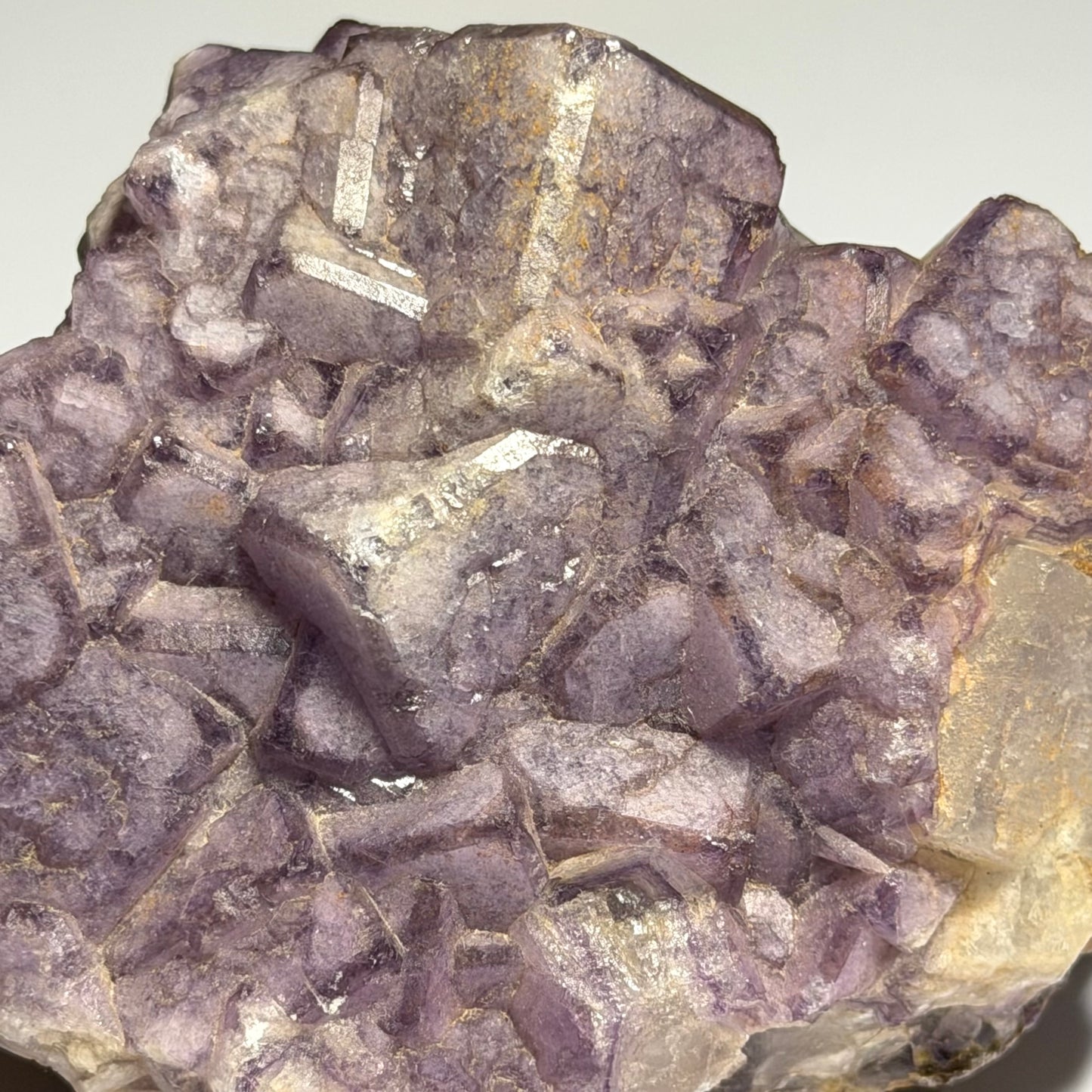 Fuorite violette du Maroc