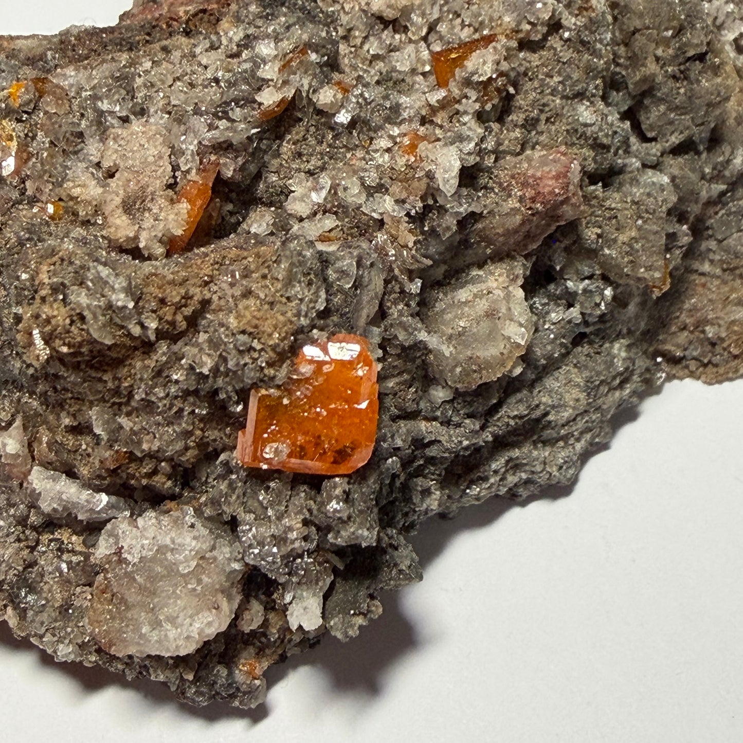 Wulfénite de Red Cloud, Arizona, USA