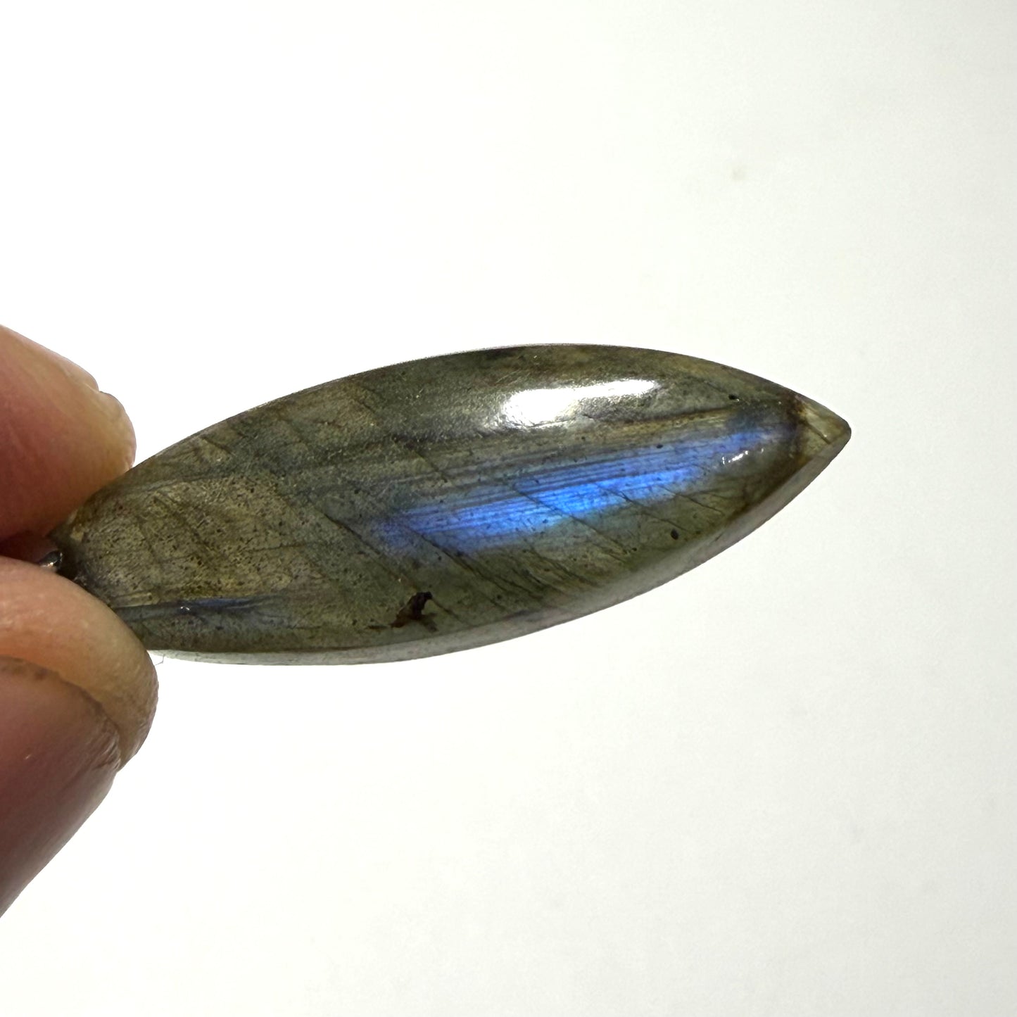 Pendentif cabochon Labradorite de Madagascar