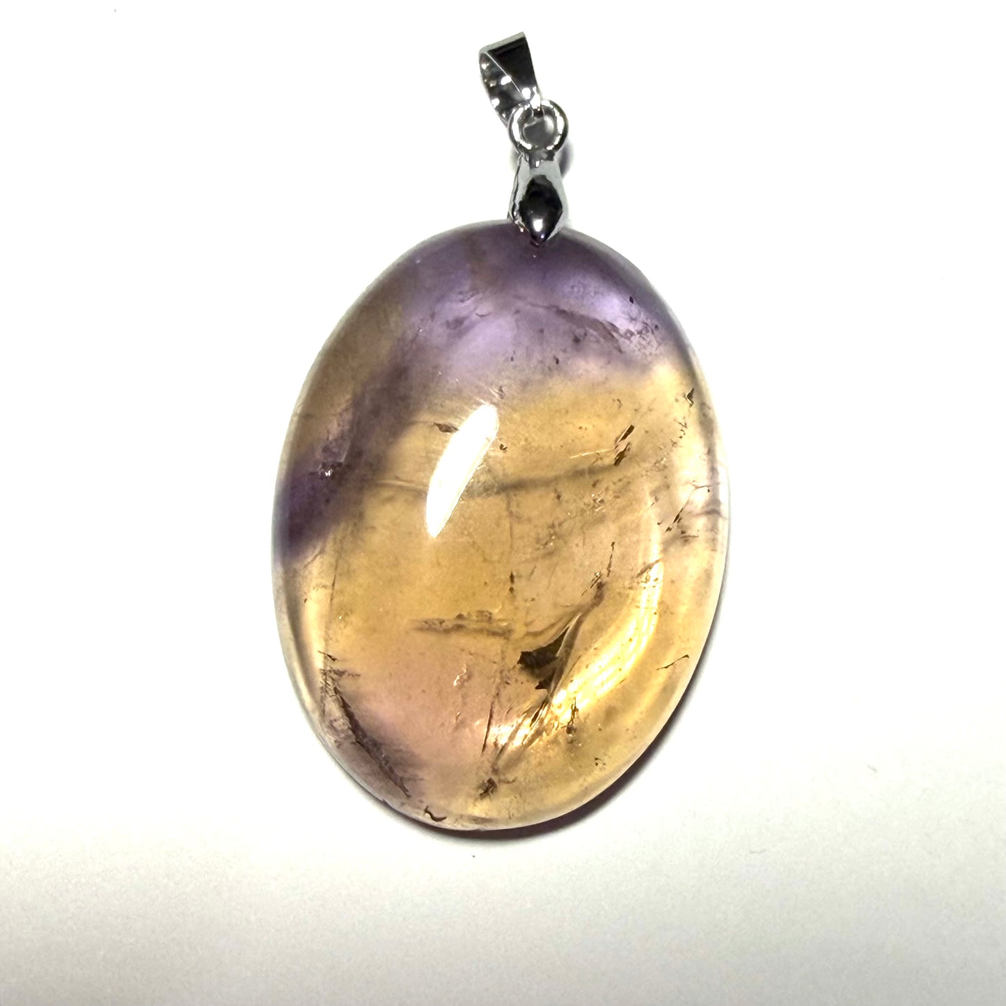 Pendentif cabochon Amétrine du Brésil