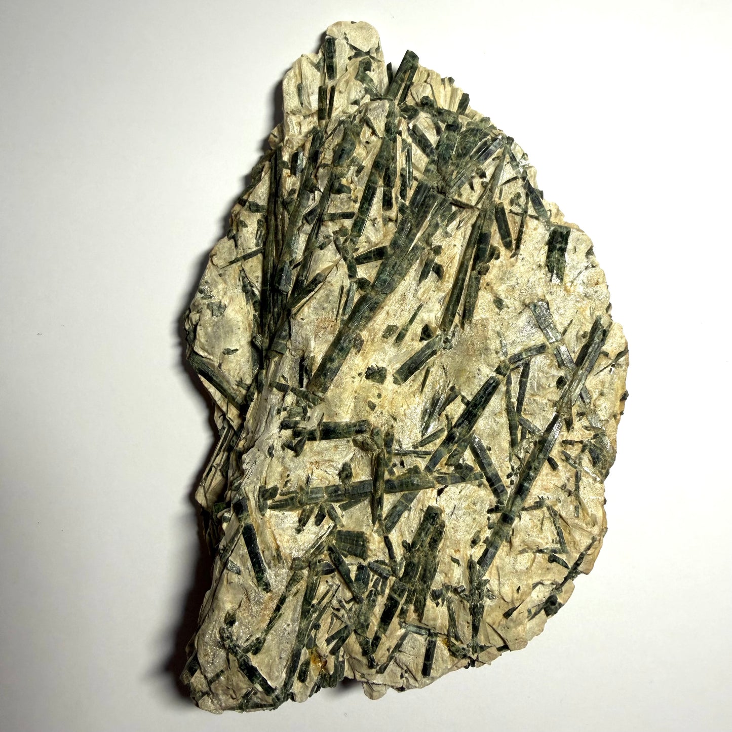 Actinolite, Zillertal, district de Schwaz, Tyrol Autrichien