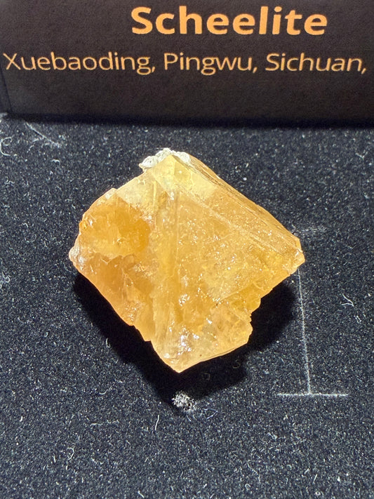 Cristal de Scheelite de Chine
