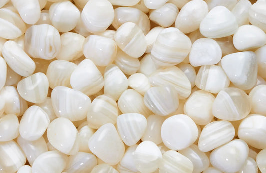 Agate blanche d’Inde