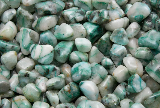 Quartz avec Dioptase