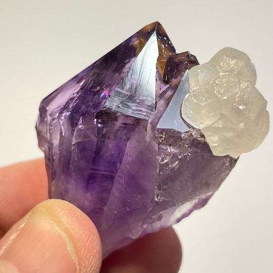 Améthyste et Calcite, Brésil