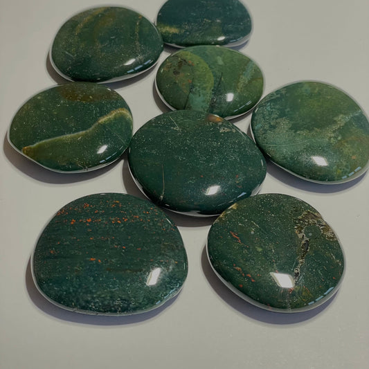 Héliotrope vert, galet plat